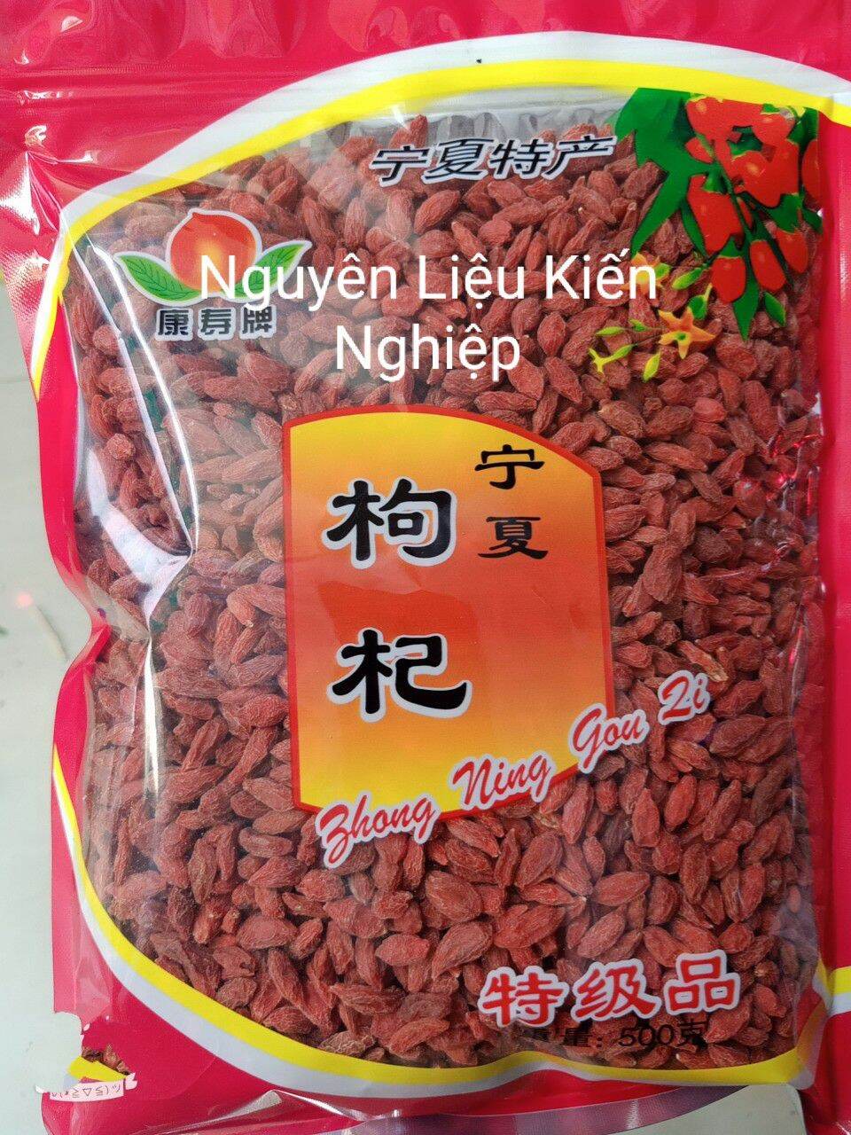 Kỷ tử ngọt sấy khô hàng loại 1 gói 500gram