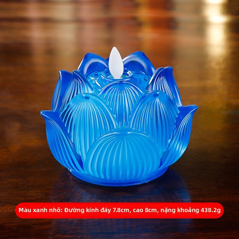 Đèn Sen LED Nạp Điện Dùng Để Cúng Phật