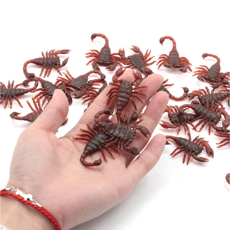 sét 3 con côn trùng giả (gián, rết, bò cạp)