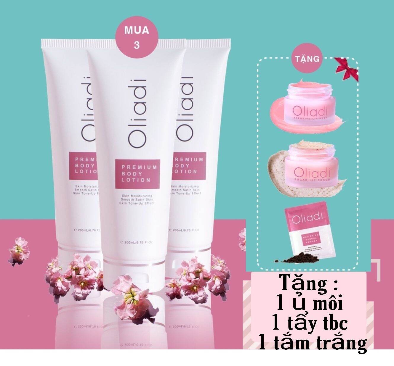 [ FULL QUÀ ] [ MUA 3 TẶNG 3 ] COMBO 3 KEM OLIADI TẶNG FULL QUÀ
