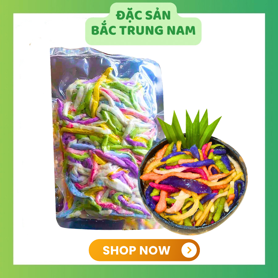 Cùi bưởi sợi 500g đã tẩm bột