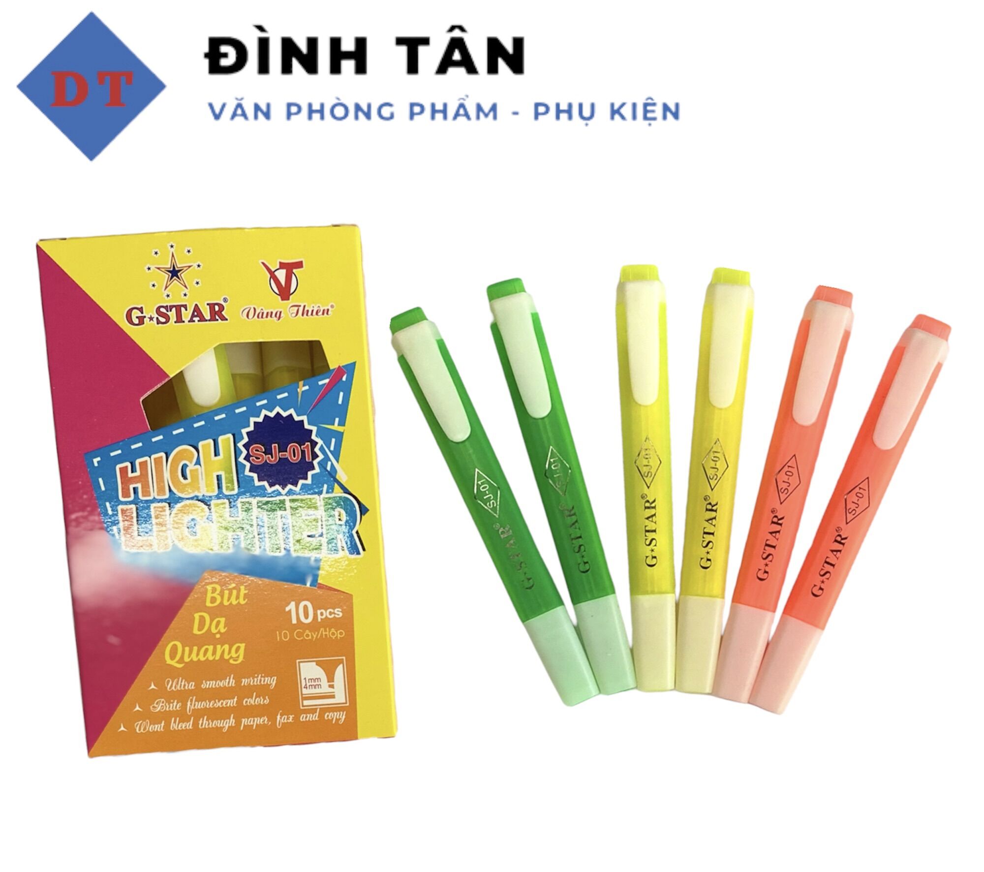 Bút Dạ Quang Gstar SJ 01 - Bút Highlighter