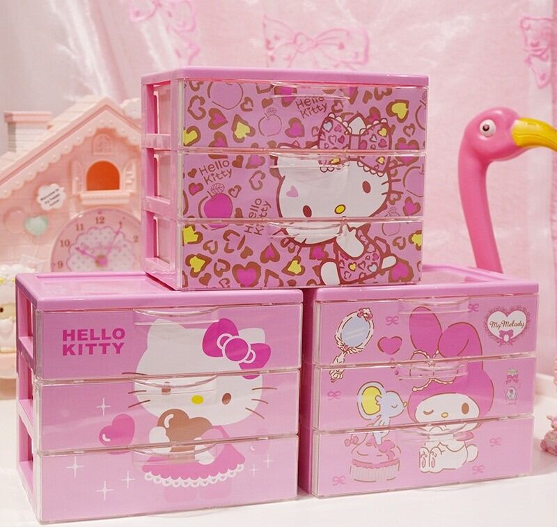 🌸KỆ 3 TẦNG HELLO KITTY