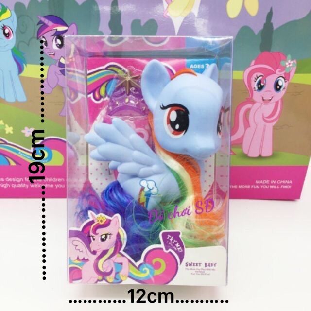 Ngựa pony - xanh và vàng