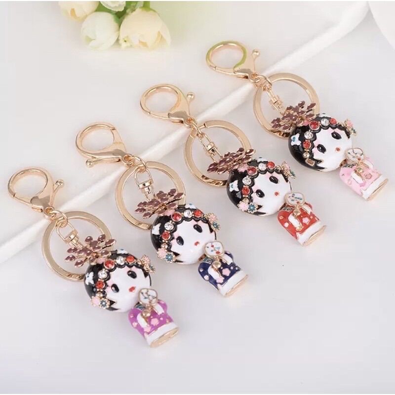 Móc khoá kinh kịch phong cách cặp đôi