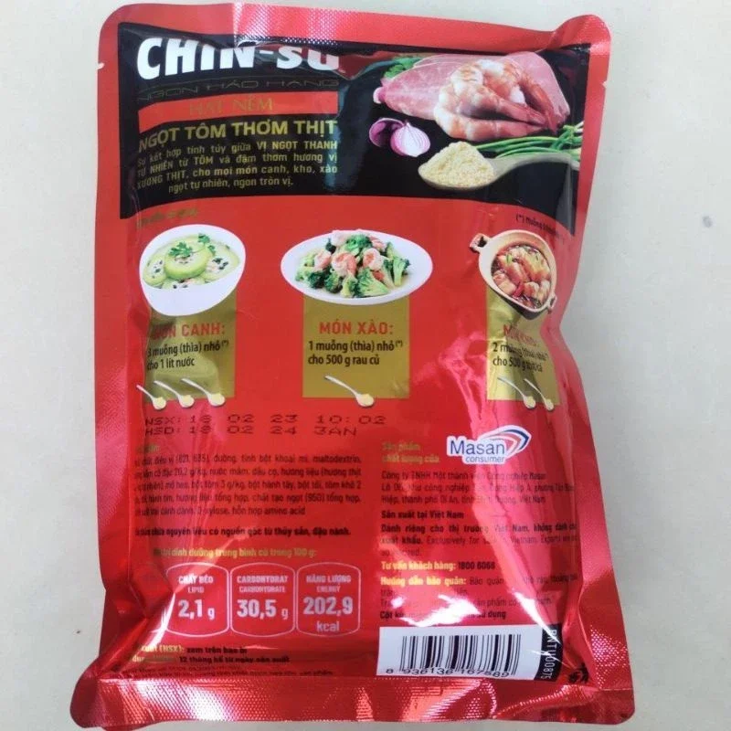 Hạt Nêm Chinsu Tôm Thịt 500gram Ngon Rẻ (DATE MỚI)