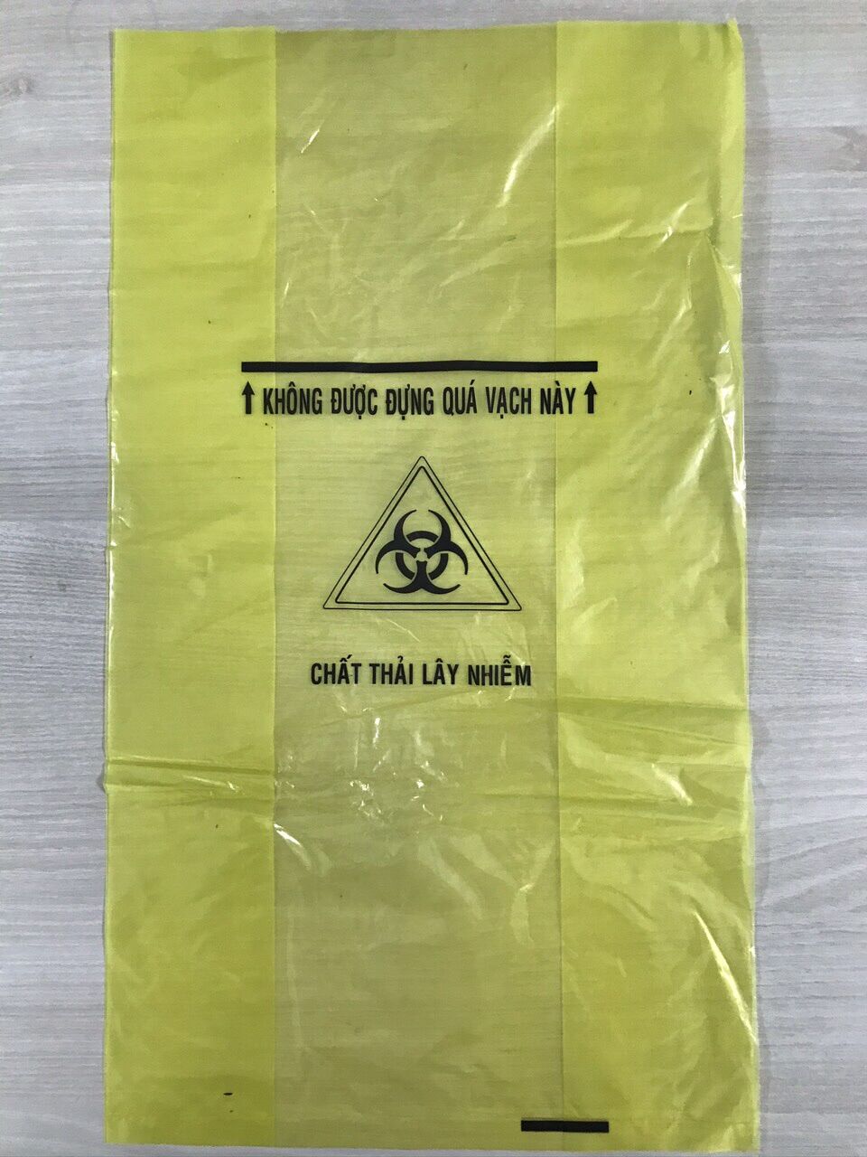 Túi đựng rác y tế thùng 12 lít ( 1 kg, size 55x60)