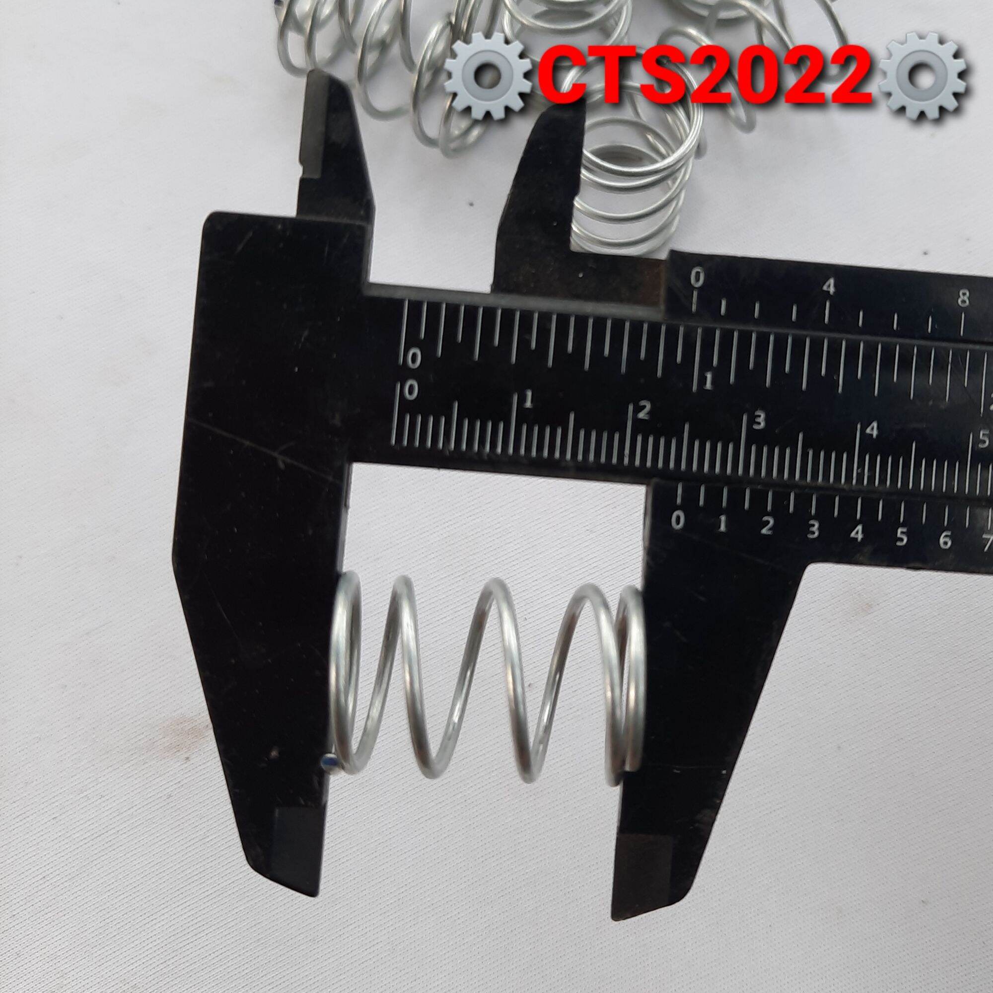 Lò xo nén phi 17mm sợi thép 1.2mm