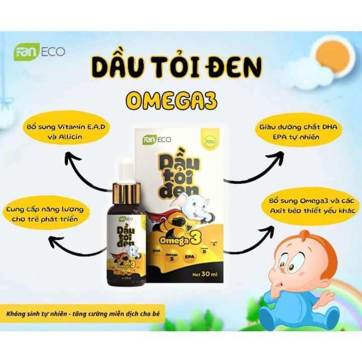Dầu tỏi đen omega3