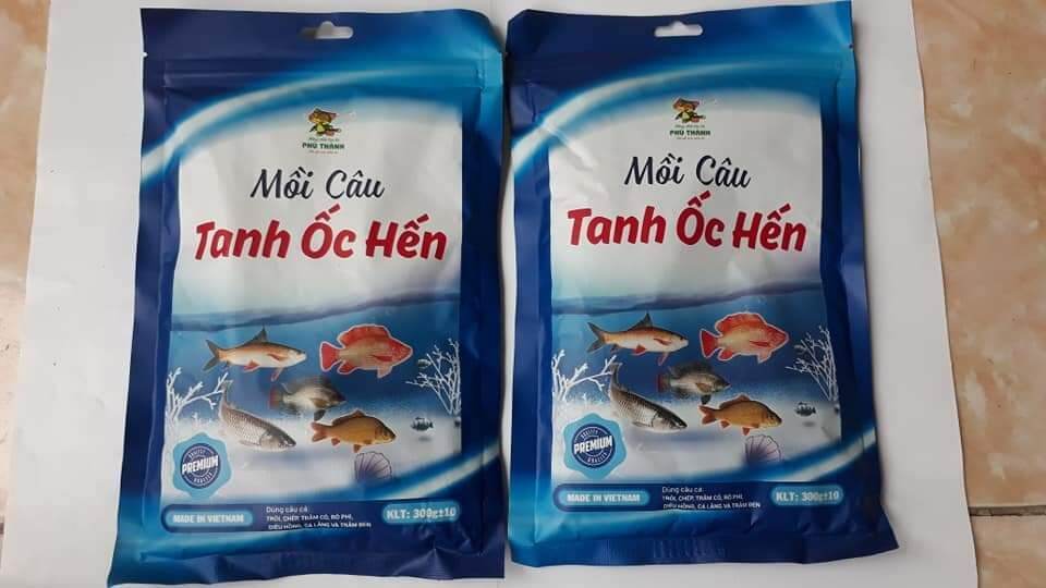 Combo 2 gói mồi tanh ốc hến _ vị mồi tanh đặc biệt của hãng mồi câu cá phú thành