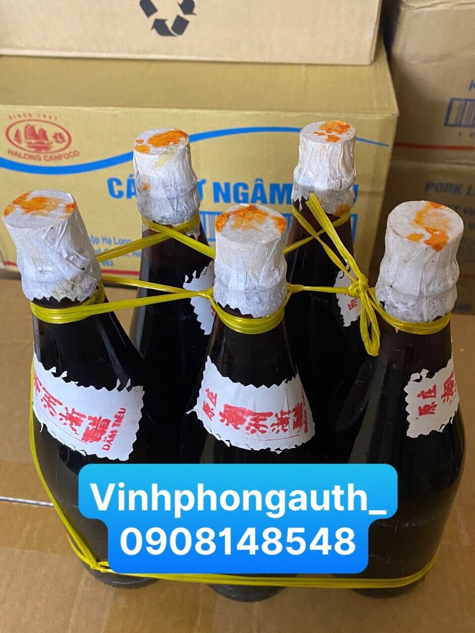 Dấm tiều / giấm tiều thuỷ tinh 500ml