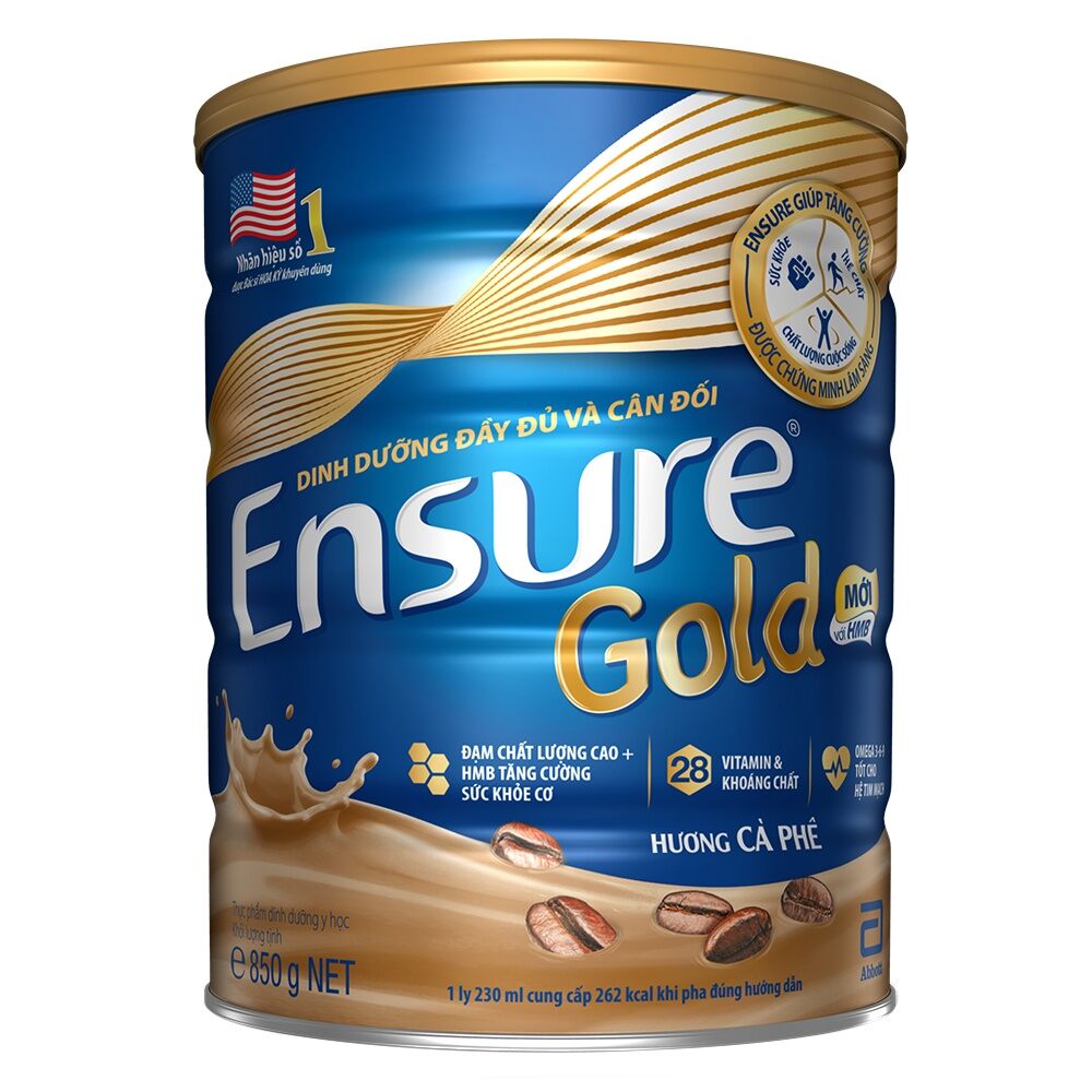 [Date 07/2024] Sữa bột Ensure Gold lon 850g
