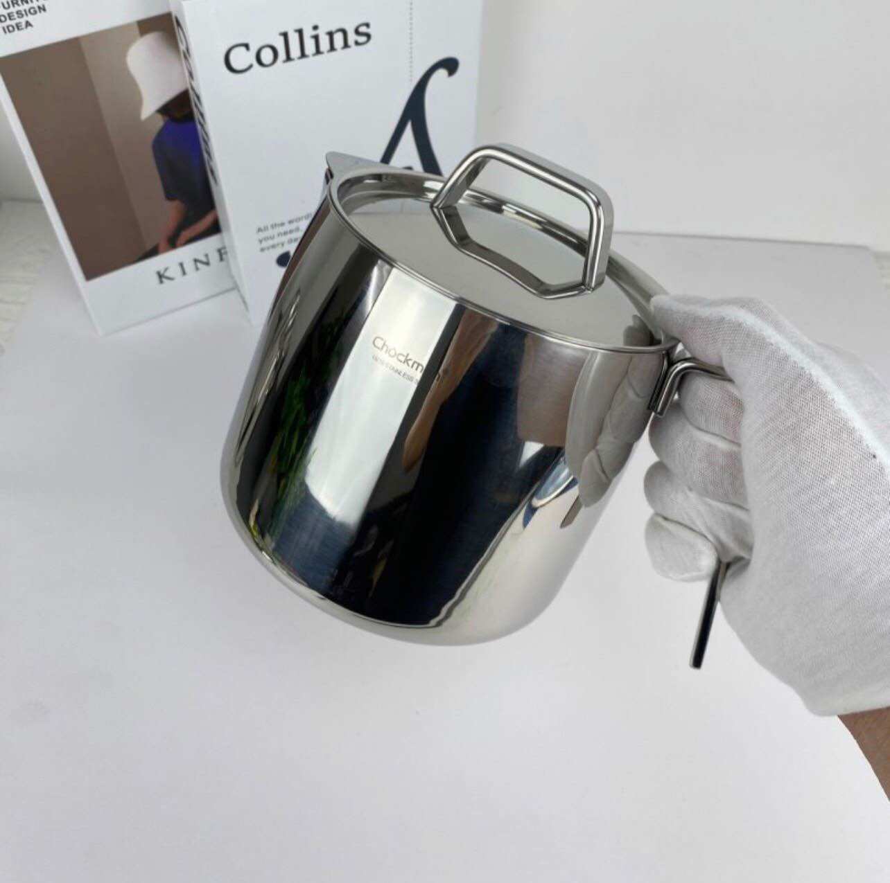 Ca lọc dầu inox 2l Chockmen