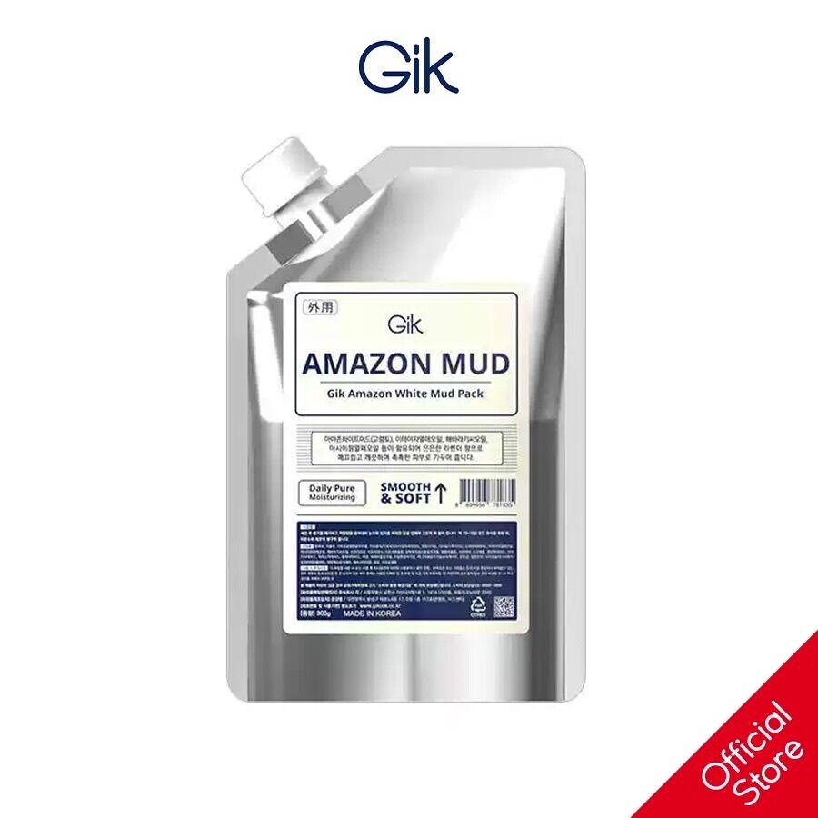 Mặt Nạ Bùn Trắng Amazon Gik Amazon White Mud Pack 300ml
