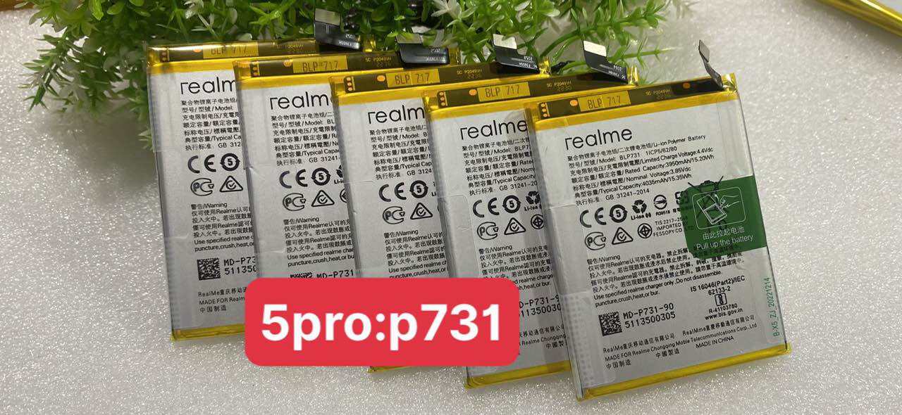 Pin Realme 5 pro / Realme Q / BLP731 zin new,thay pin oppo realme 5 pro,realme q hàng chuẩn giá tốt