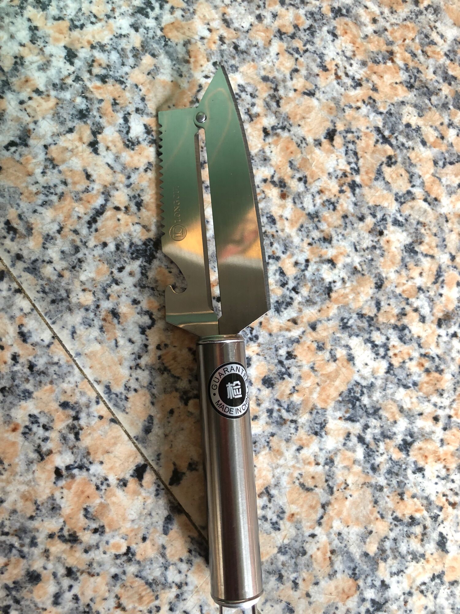 Dao inox đa năng cắt bào khui đồ hộp có móc treo tiện lợi cao cấp BL01 – Gia dụng bếp