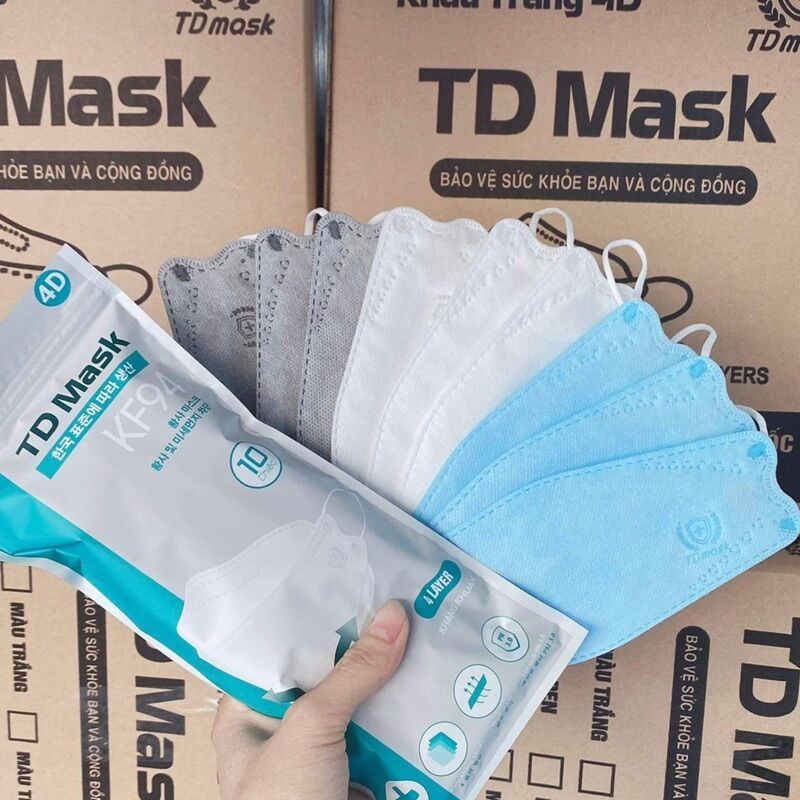 Combo 10 gói khẩu trang TD-Mask