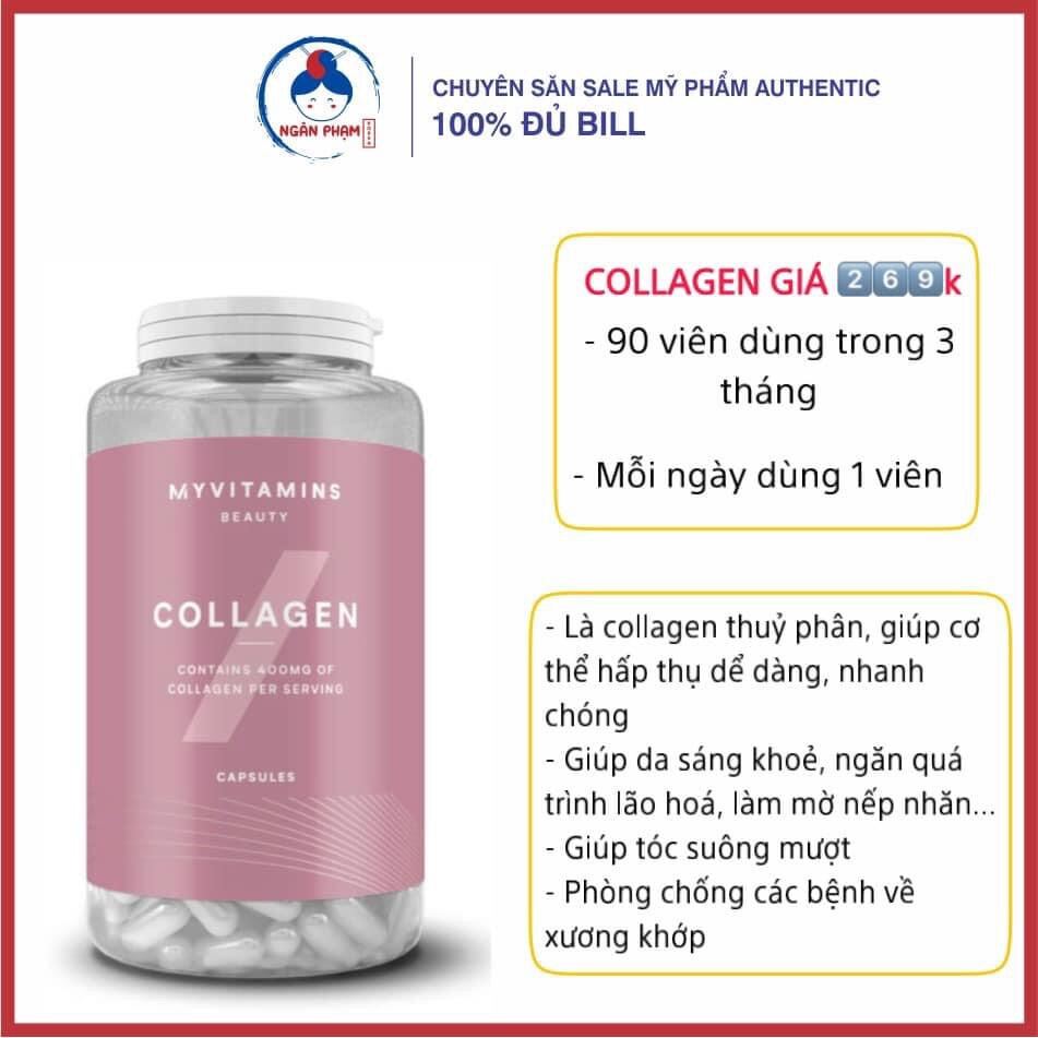 [ Bill Pháp] Collagen Thuỷ Phân 90 viên và Omega 369