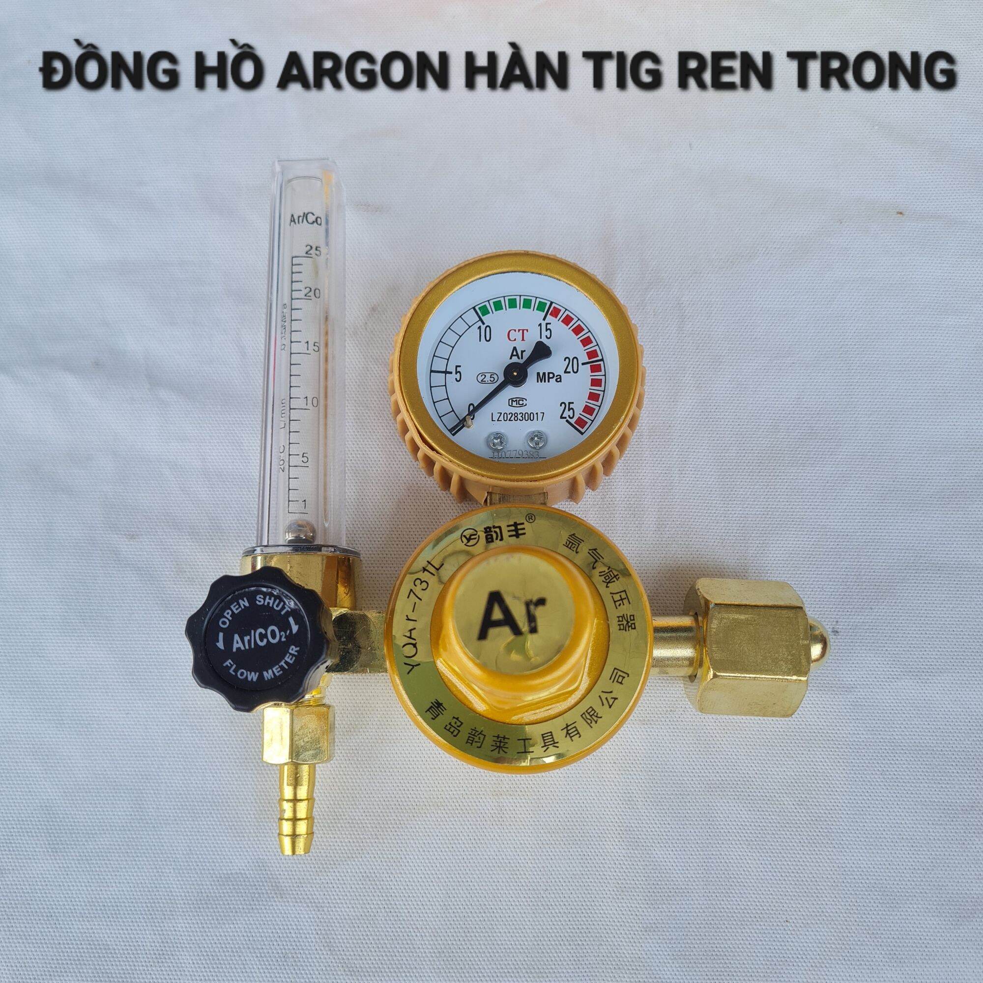 Tig Welding Argon Meter_Argon Gas Tank Pressure Regulator_Argon Meter
