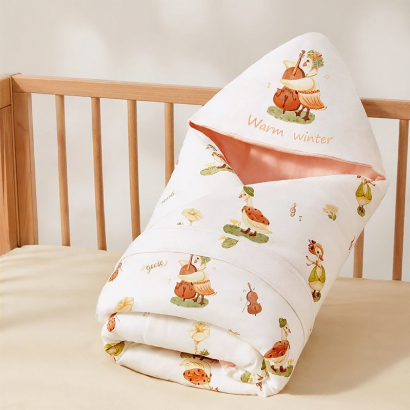 Spring Autumn Pure Cotton Thick Baby Blanket - 7
