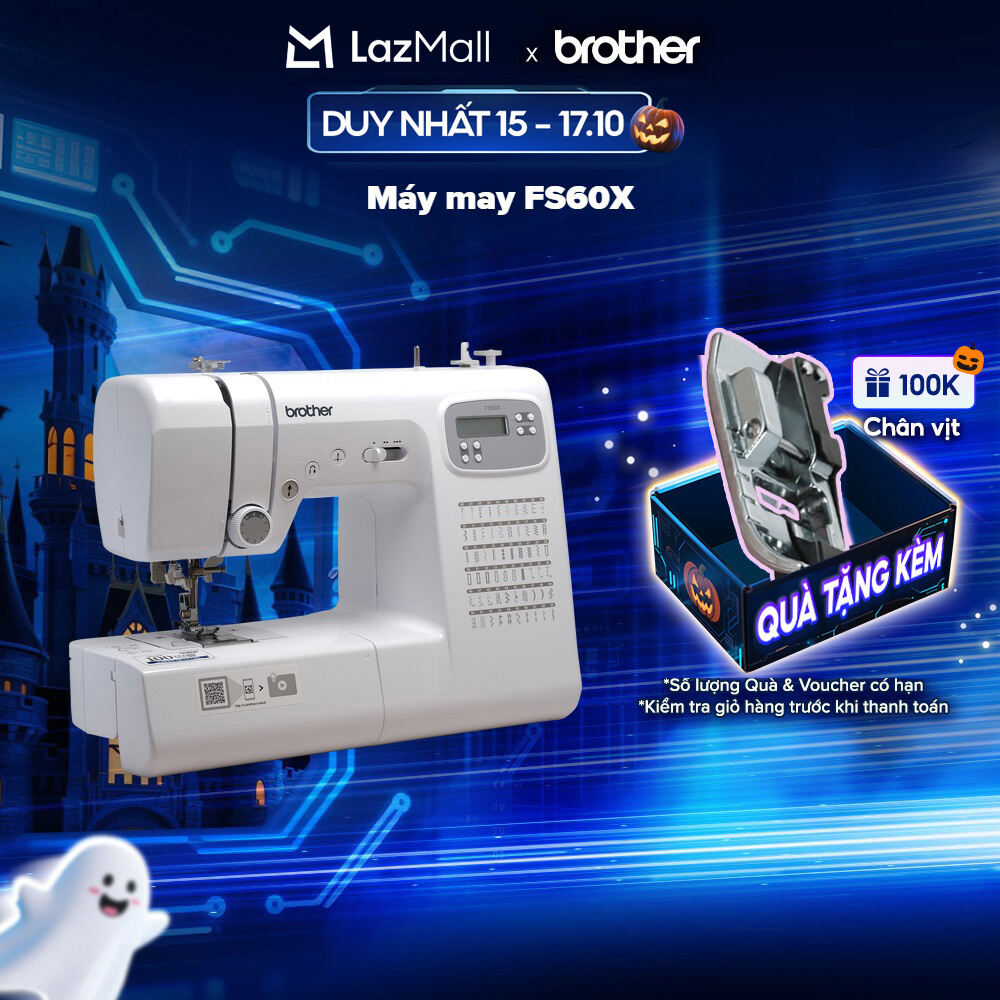 Máy may điện tử Brother FS60X