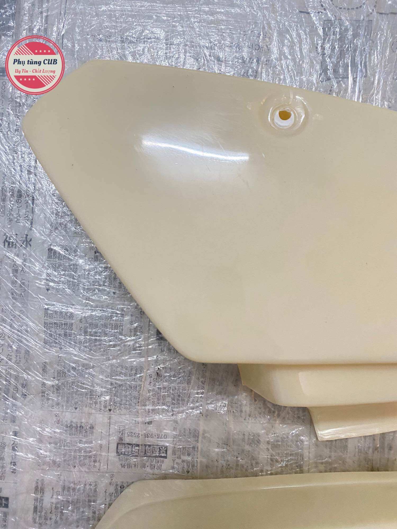 Cặp cốp xe cub 82-84-DD nhựa mộc chưa sơn