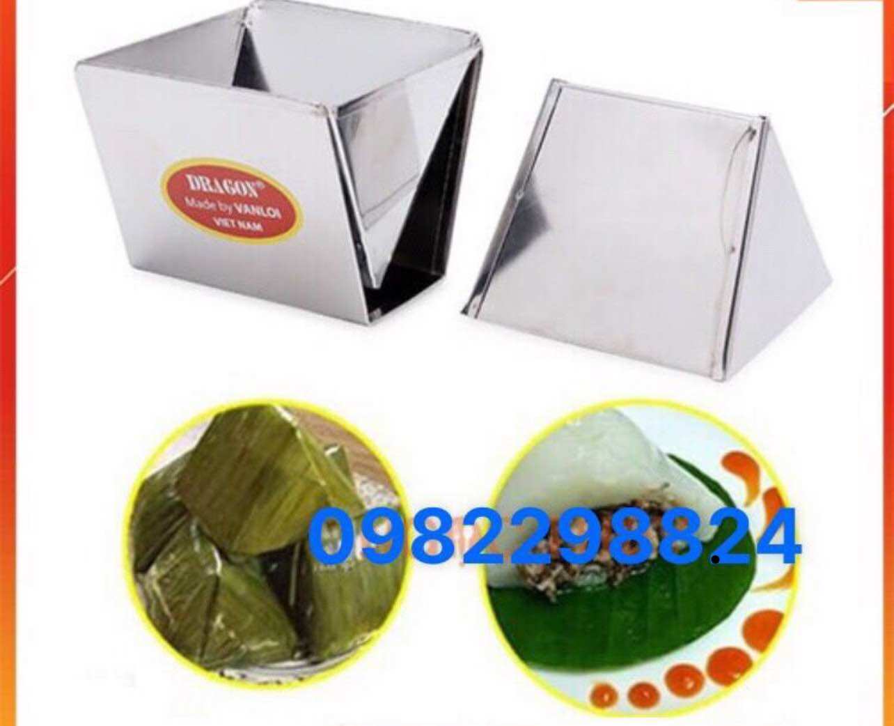 Khuôn làm bánh giò inox cao cấp IN-NT