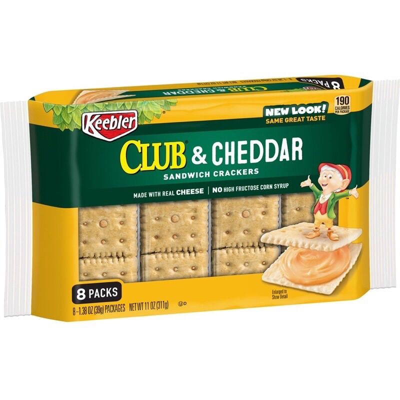 Bánh quy kẹp phô mai keebler 311g