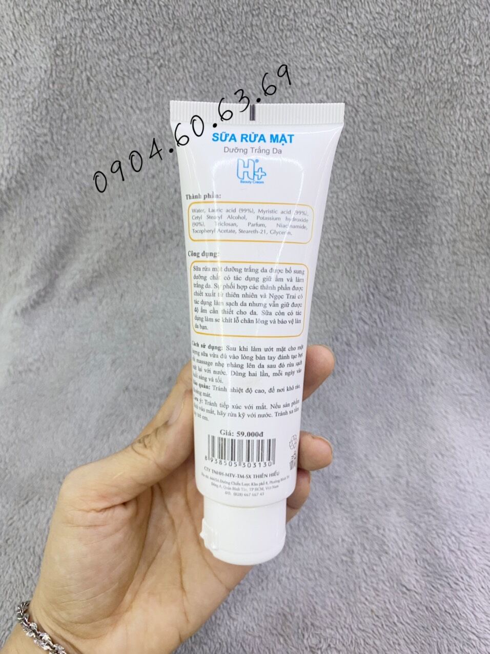 Kem Làm Sạch Tế Bào Chết H+ 150g