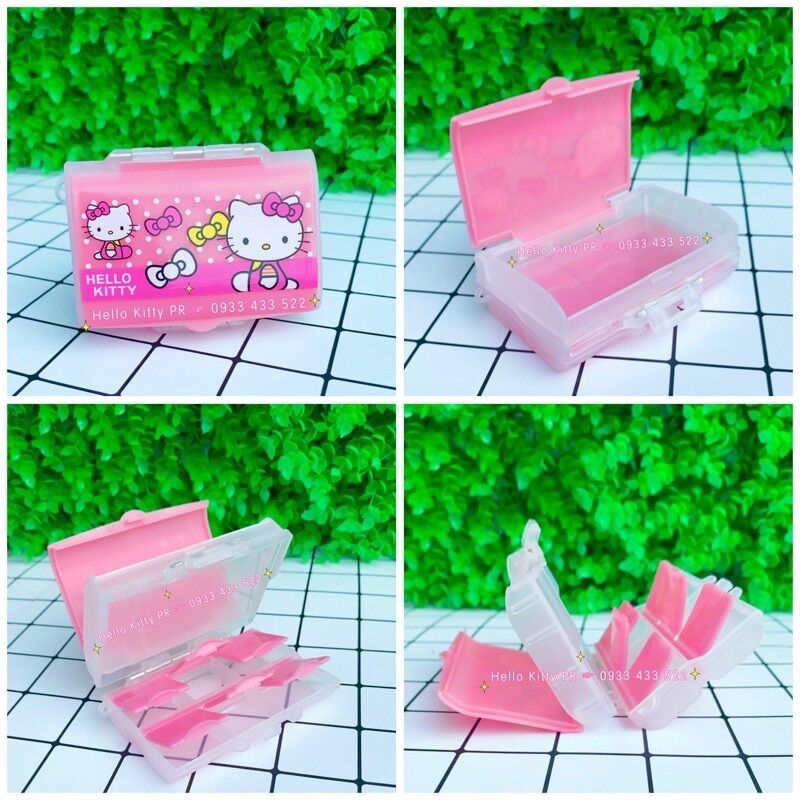 Hộp đựng thuốc nhiều ngăn Hello Kitty