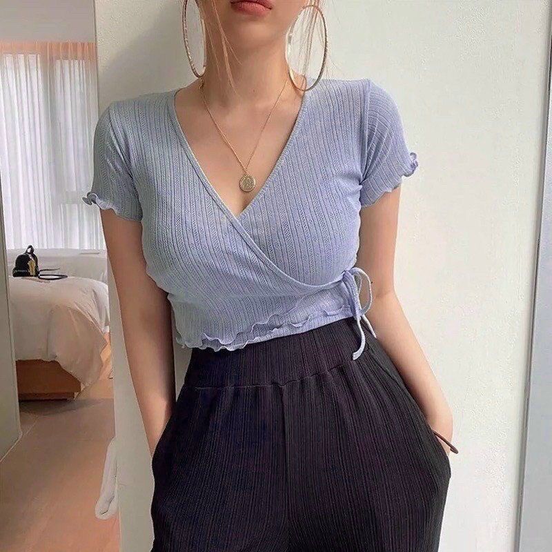 [HCM]ÁO GÂN CỘT EO