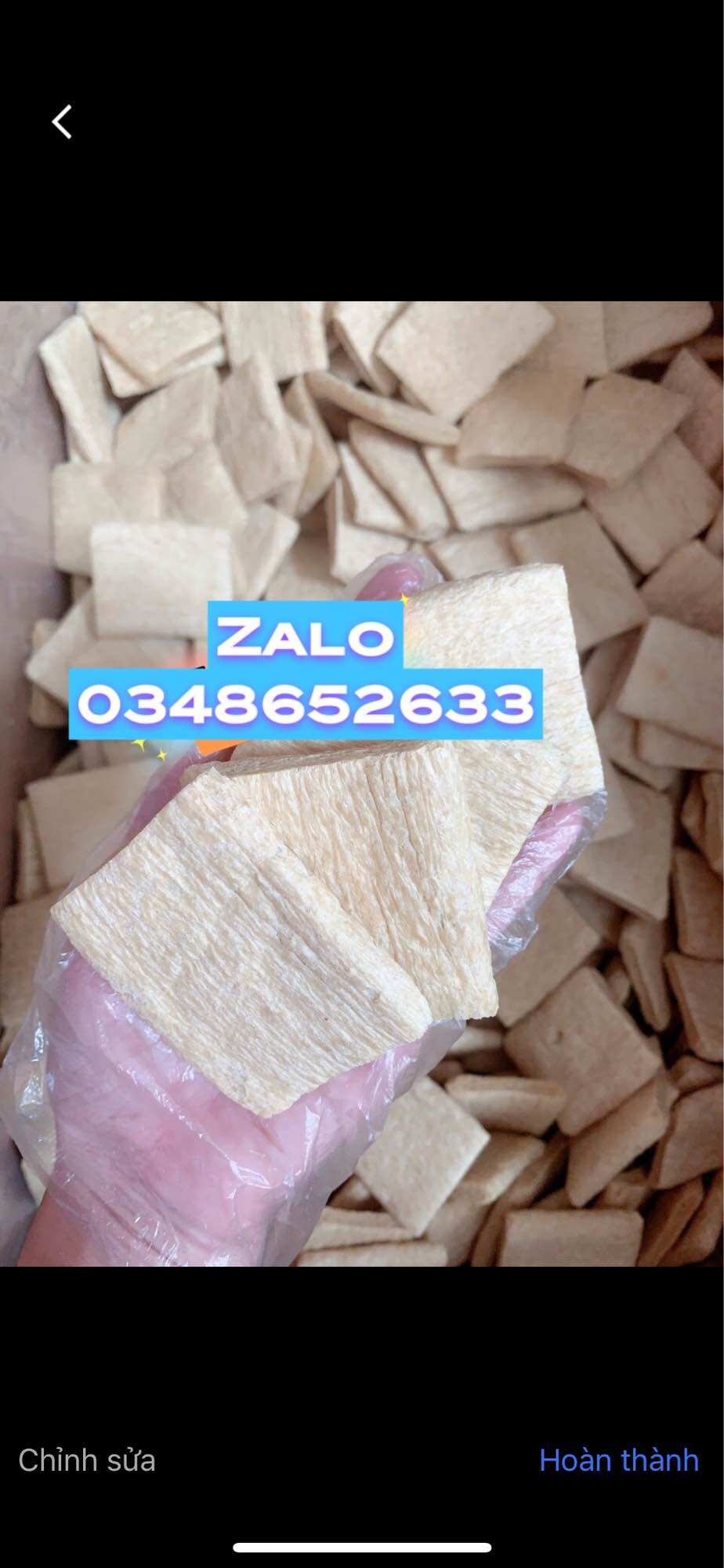  SƯỜN NON CHAY BỔ SUNG LÚA MẠCH 1KG   Loại Mỏng Bản To  TPC AN TUỆ 
