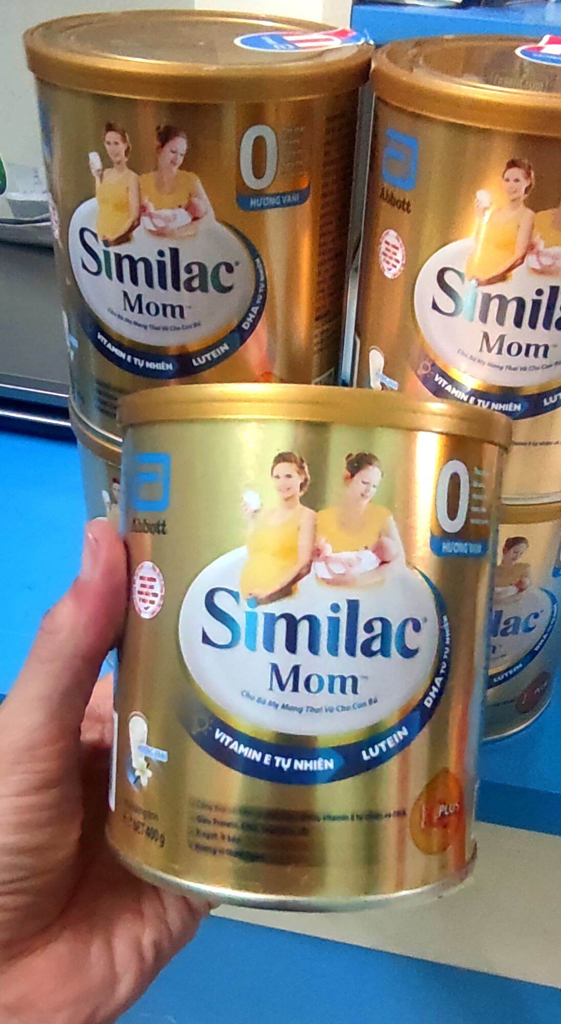 Combo 6 lon Similac Mom 400g