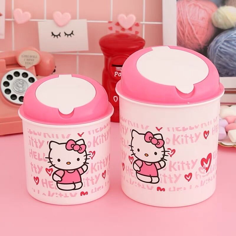 Thùng rác để bàn Hello Kitty