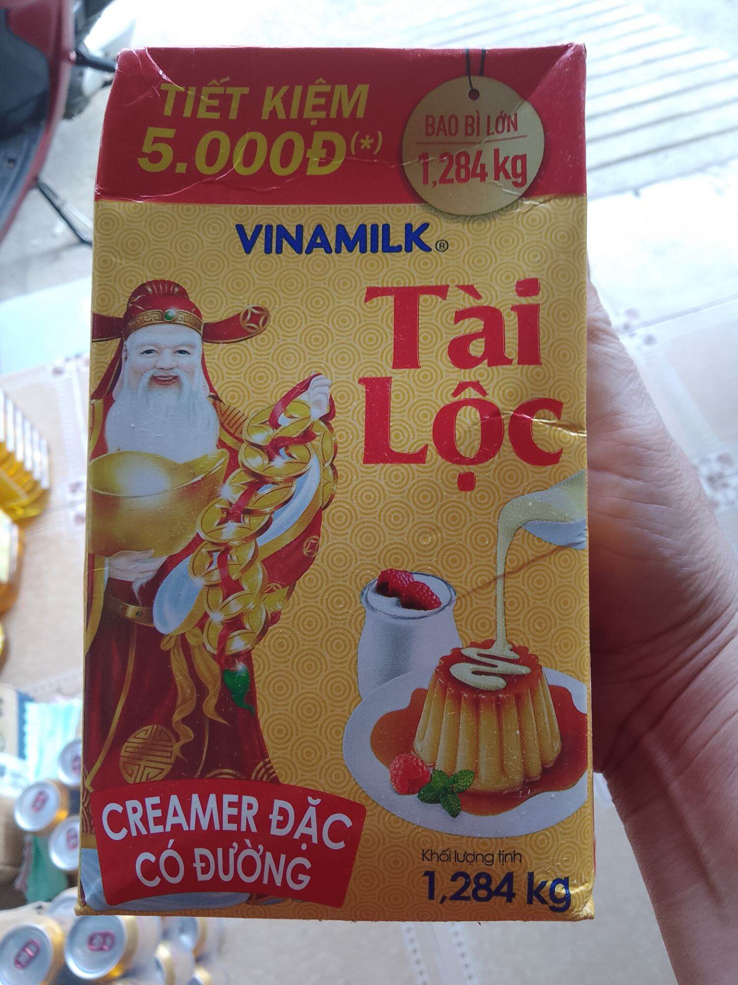 Sửa đặc tài lộc vinamilk
