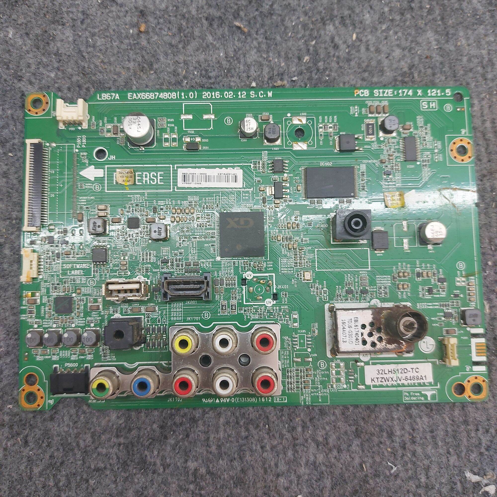 Bo mạch tivi lg 32lh512 32lh512d - tc