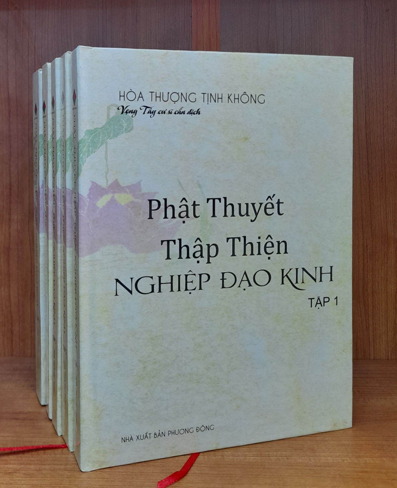 Sách - Phật thuyết Thập Thiện Nghiệp Đạo Kinh - Trọn bộ 5 quyển