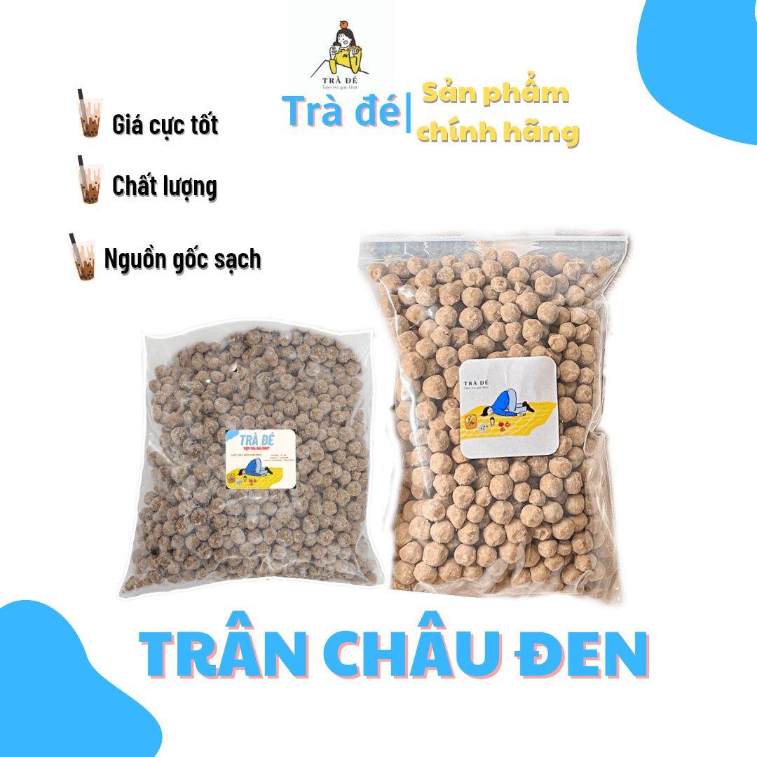 Trân châu đen cao cấp 500g giá cực tốt