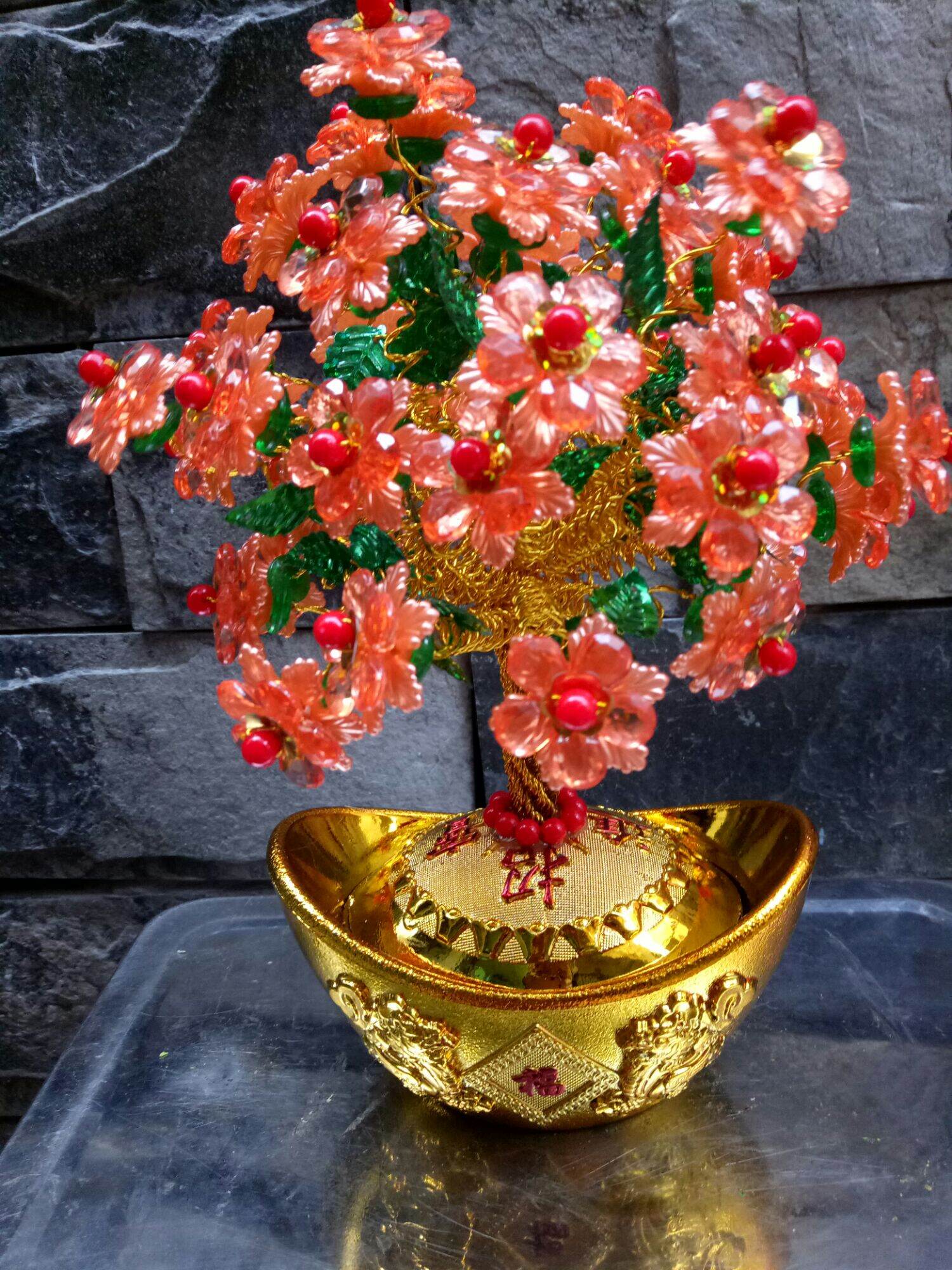 Cây  kim ngân  vạn  lượng - 45 bông (23->25cn)