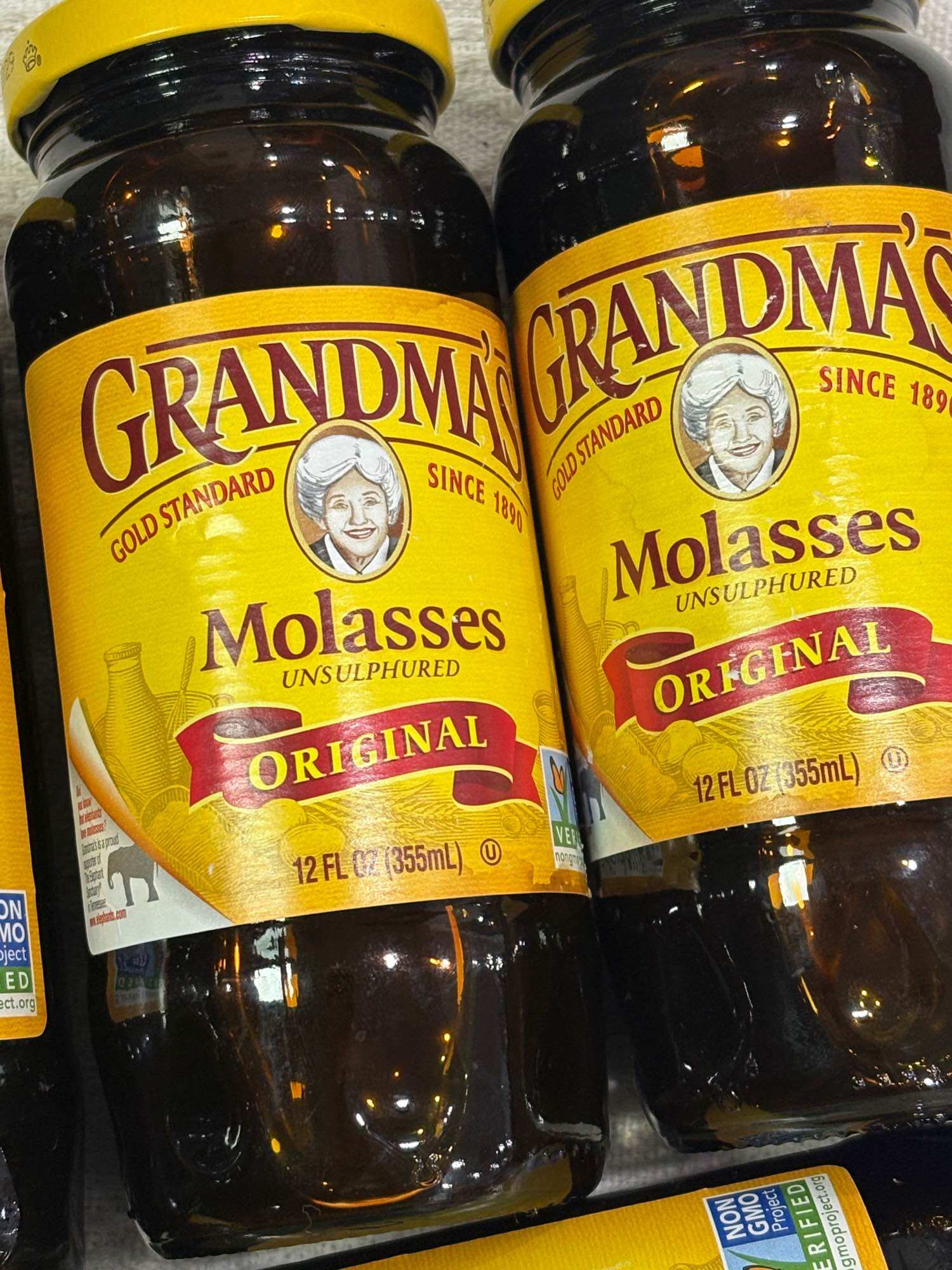 Mật Mía Grandma’s Original Molasses 355ml Mỹ - Mật Mía Nguyên Chất, Hương Vị Đậm Đà Tự Nhiên, Dùng Cho Làm Bánh, Pha Chế
