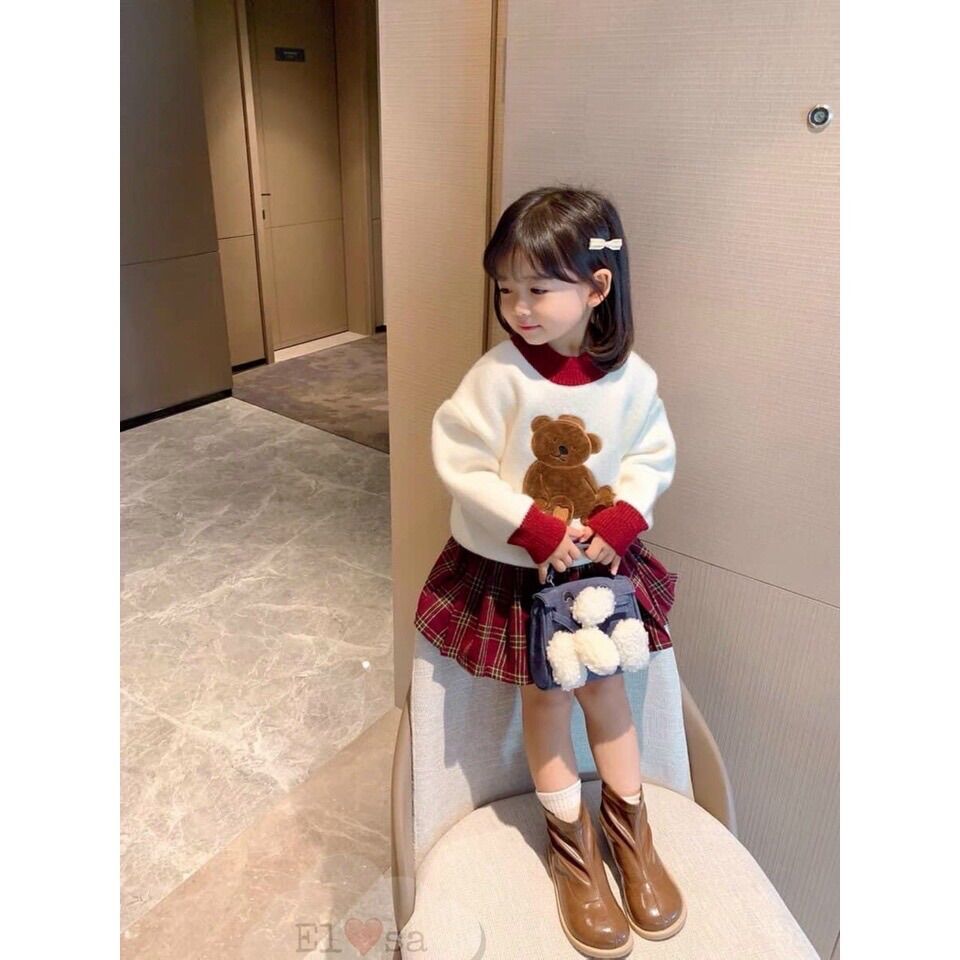 Sét váy dạ gấu 🐻🐻