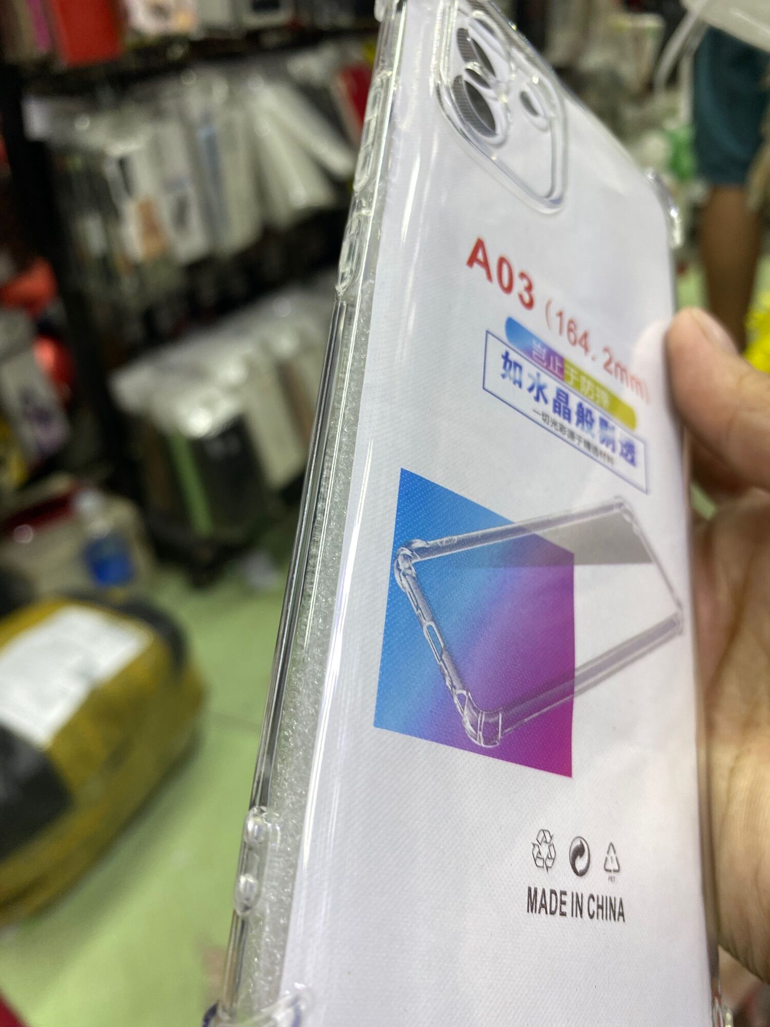 Ốp Sámung A03 2022 dẻo trong chống sốc bảo vệ Camera