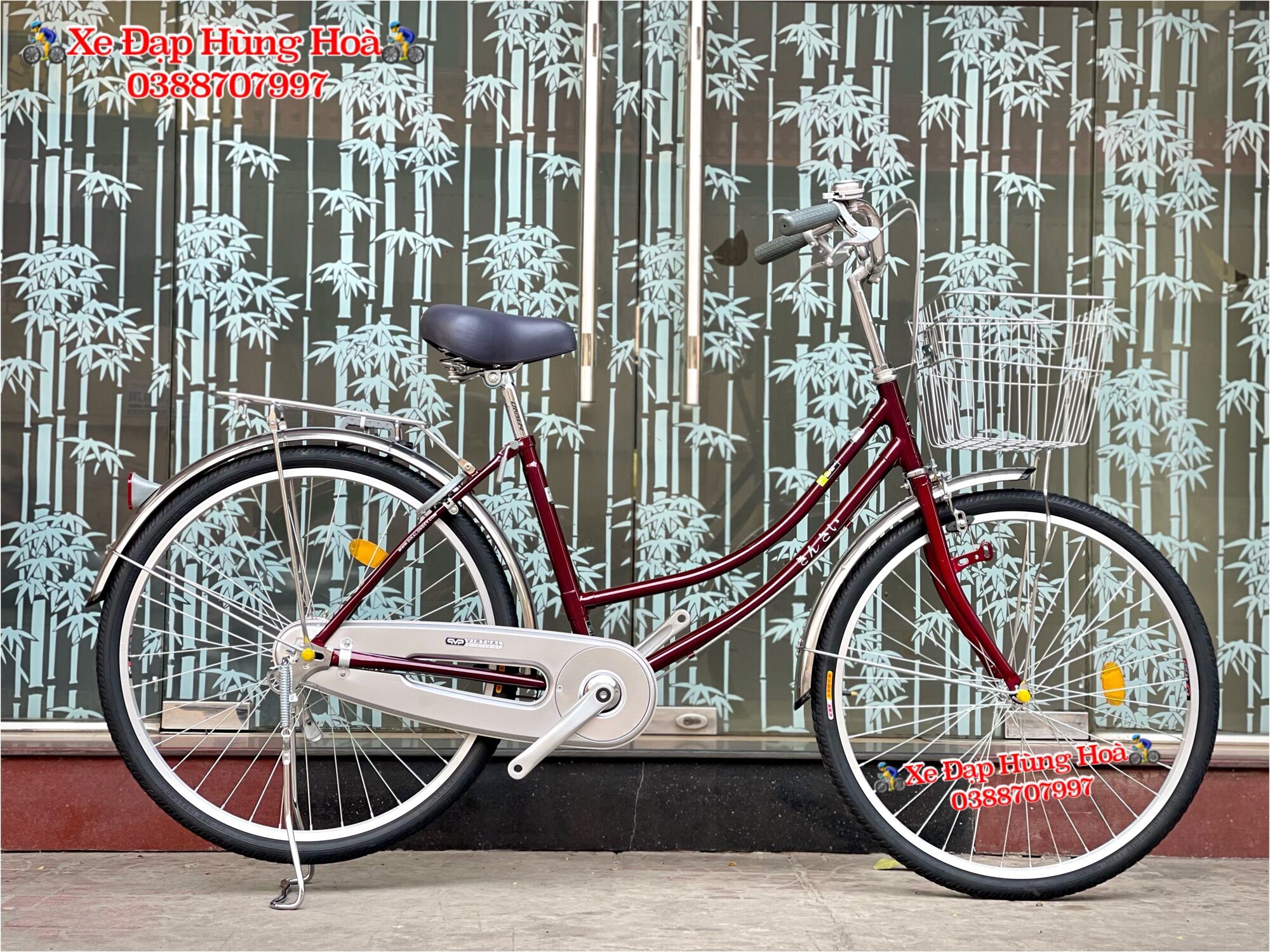 Xe đạp mini Nhật Maruishi CAT2633  xedap24hvn