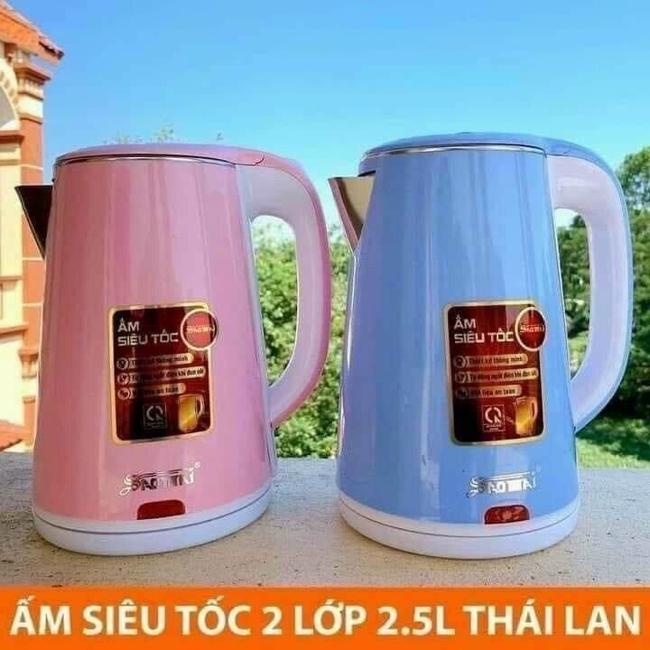 Ấm siêu tốc 2 lớp JipLai Thái Lan