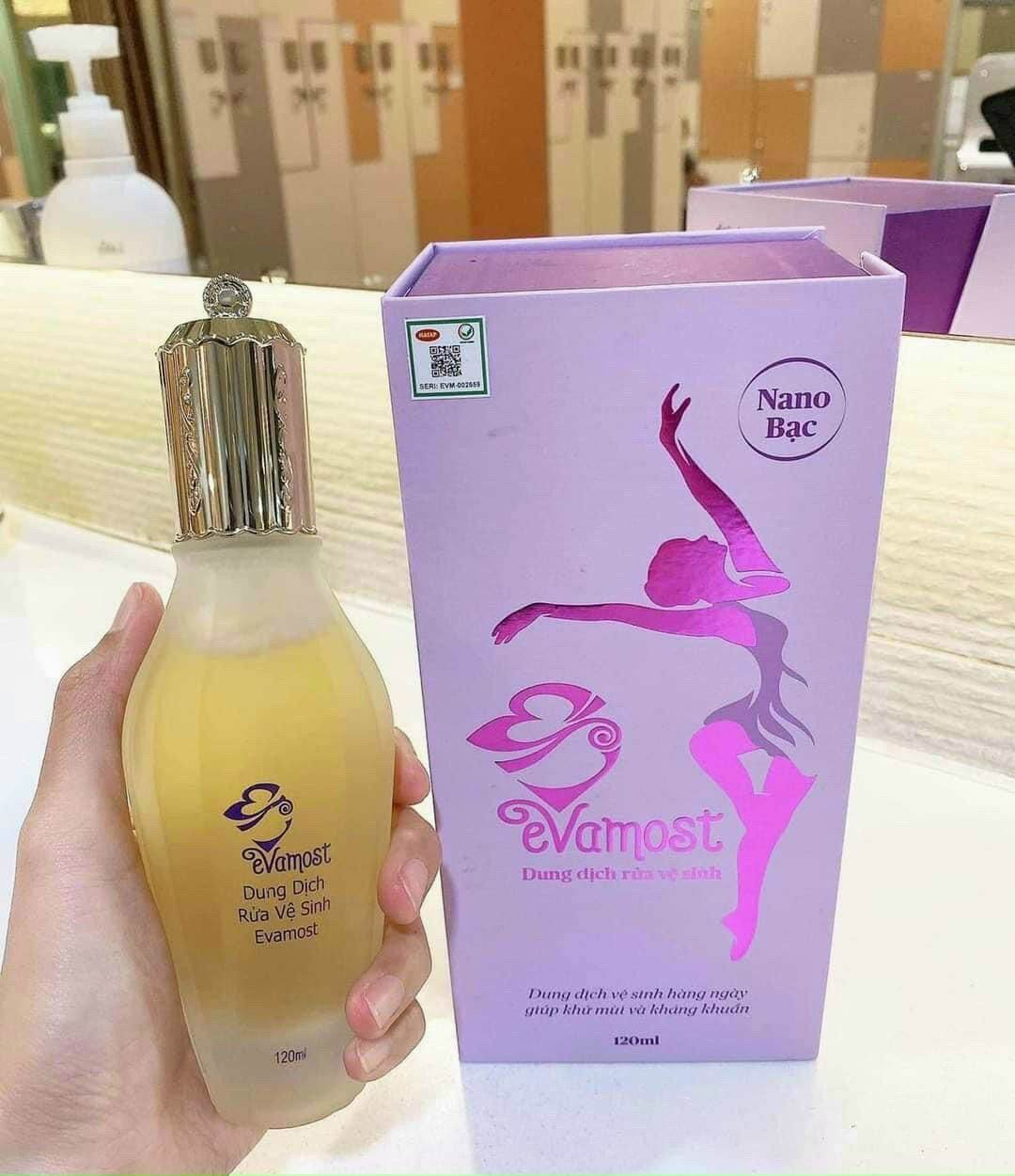Evamost dung dịch vệ sinh chính hãng