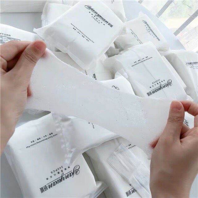 Bông đắp mask lotion 200 miếng hot