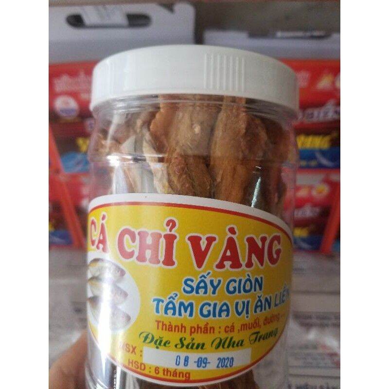 Cá chỉ vàng tẩm gia vị ăn liền