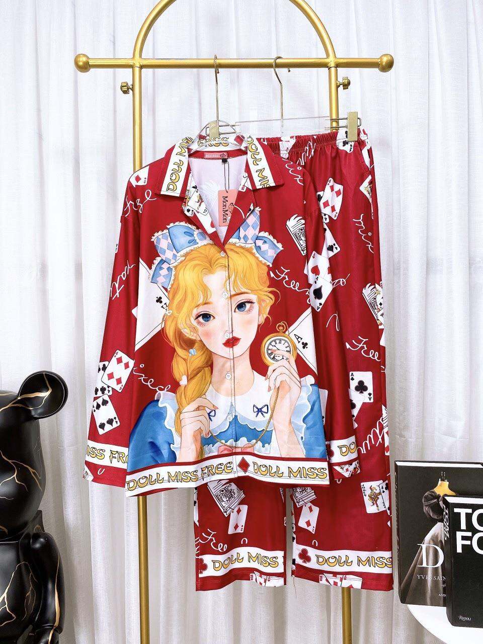 Đồ Bộ Thun Lạnh in 3D - Tay dài quần dài