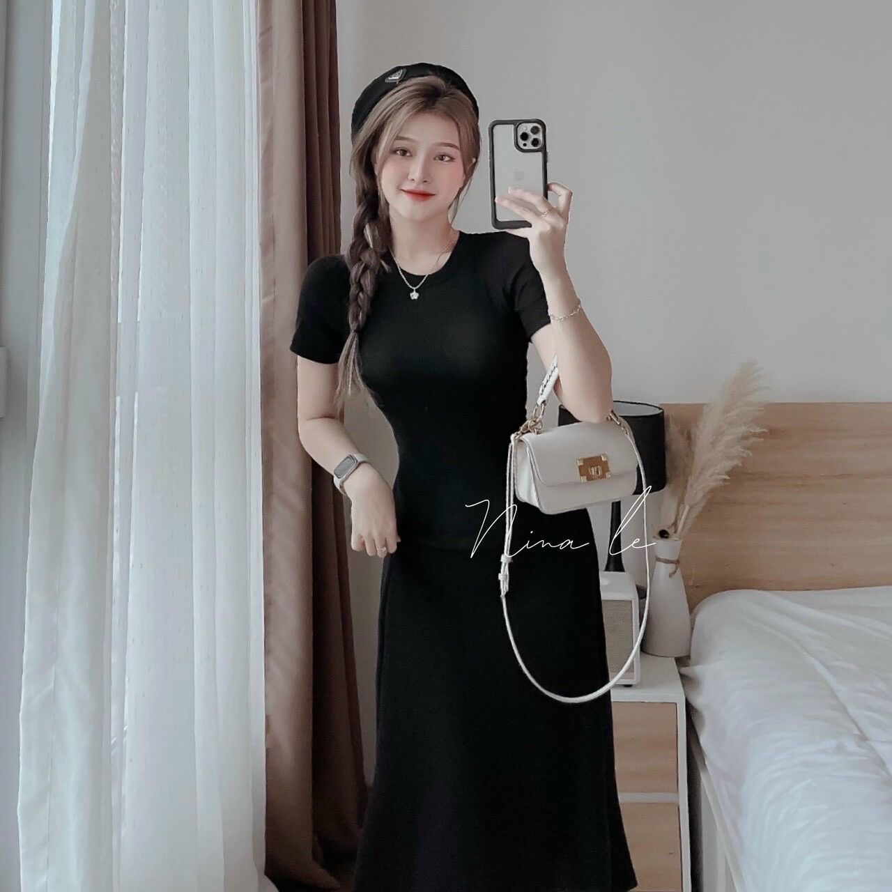(SHOP BIGSIZE NỮ 50KG ĐẾN 90KG) đầm midi khoét eo lưng