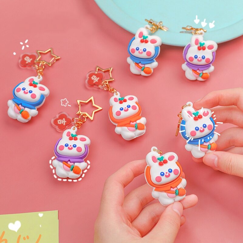 Móc khóa hình thỏ dễ thương
